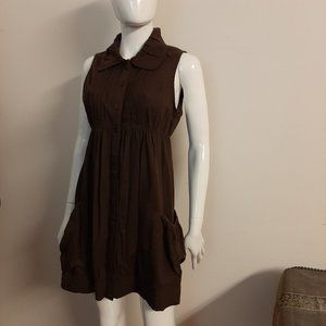 mini open dress